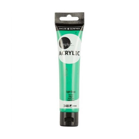 Farba akrylowa Daler-Rowney 75ml, Zielona/Light Green
